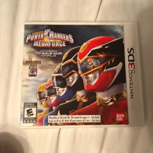Power rangers mega force 3ds game